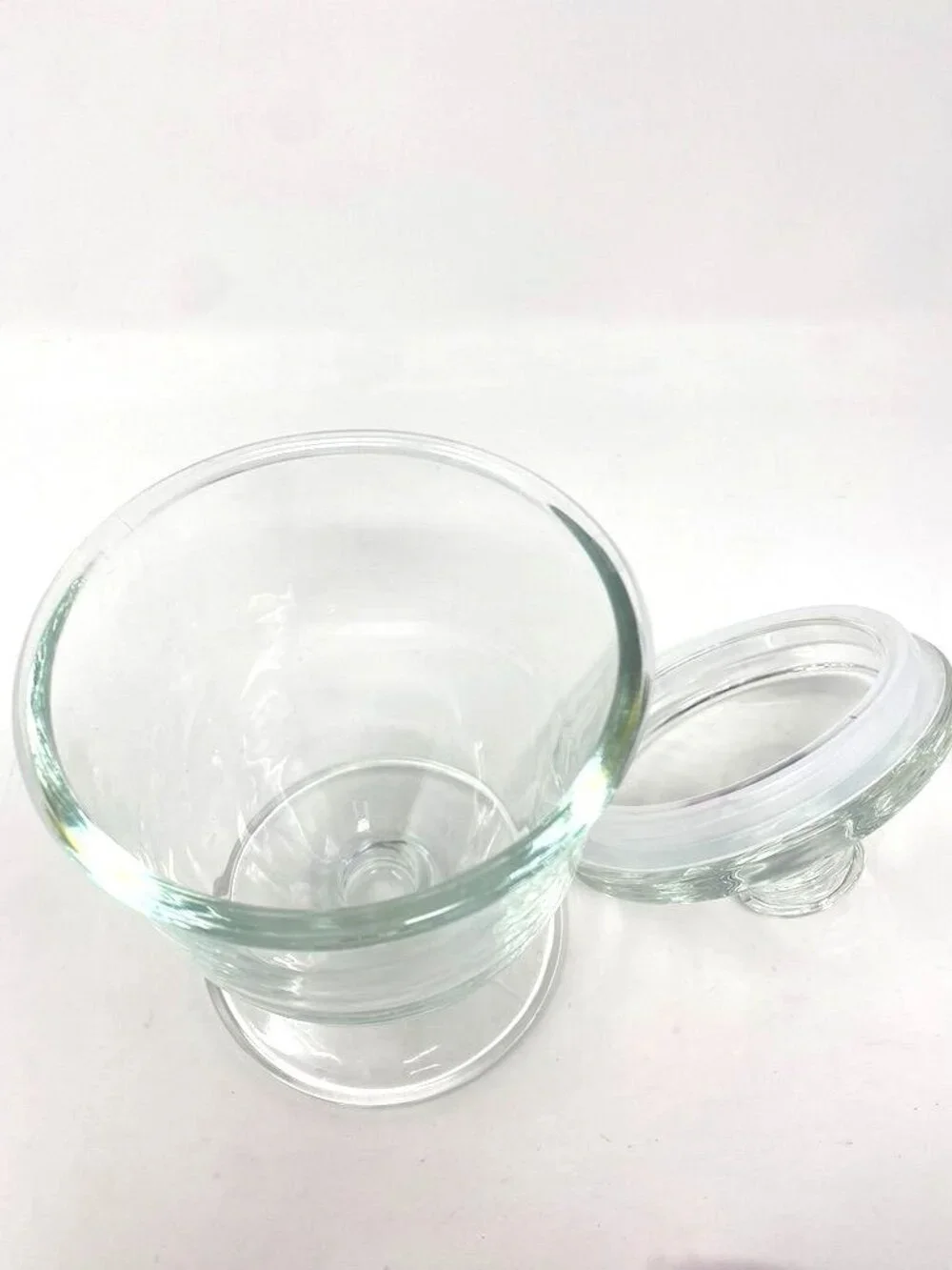 Target Clear Glass Pedestal Canister Jar Candy Decor Storage Holiday